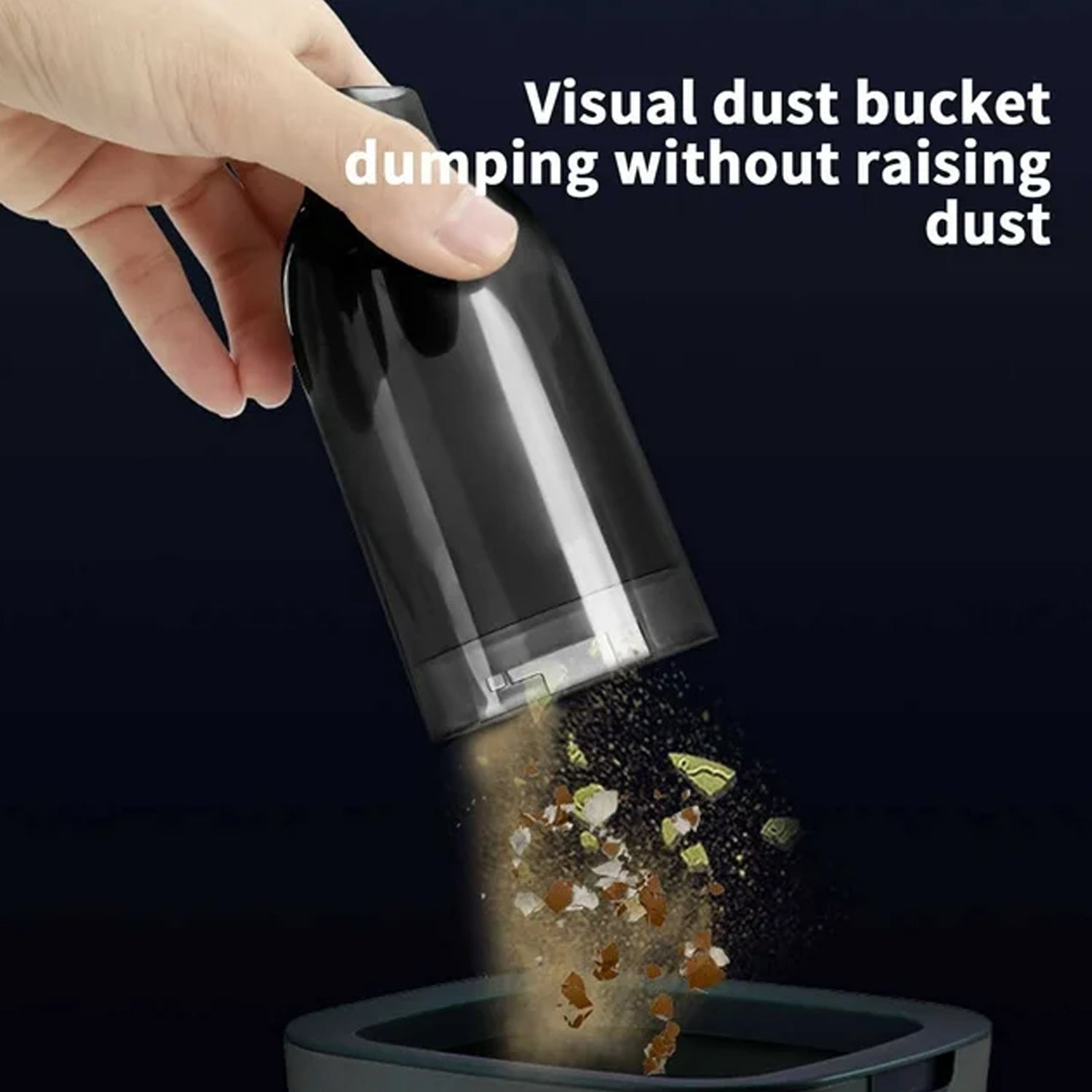 3-in-1 Wireless mini Car Vacuum Cleaner with Blower & Suction