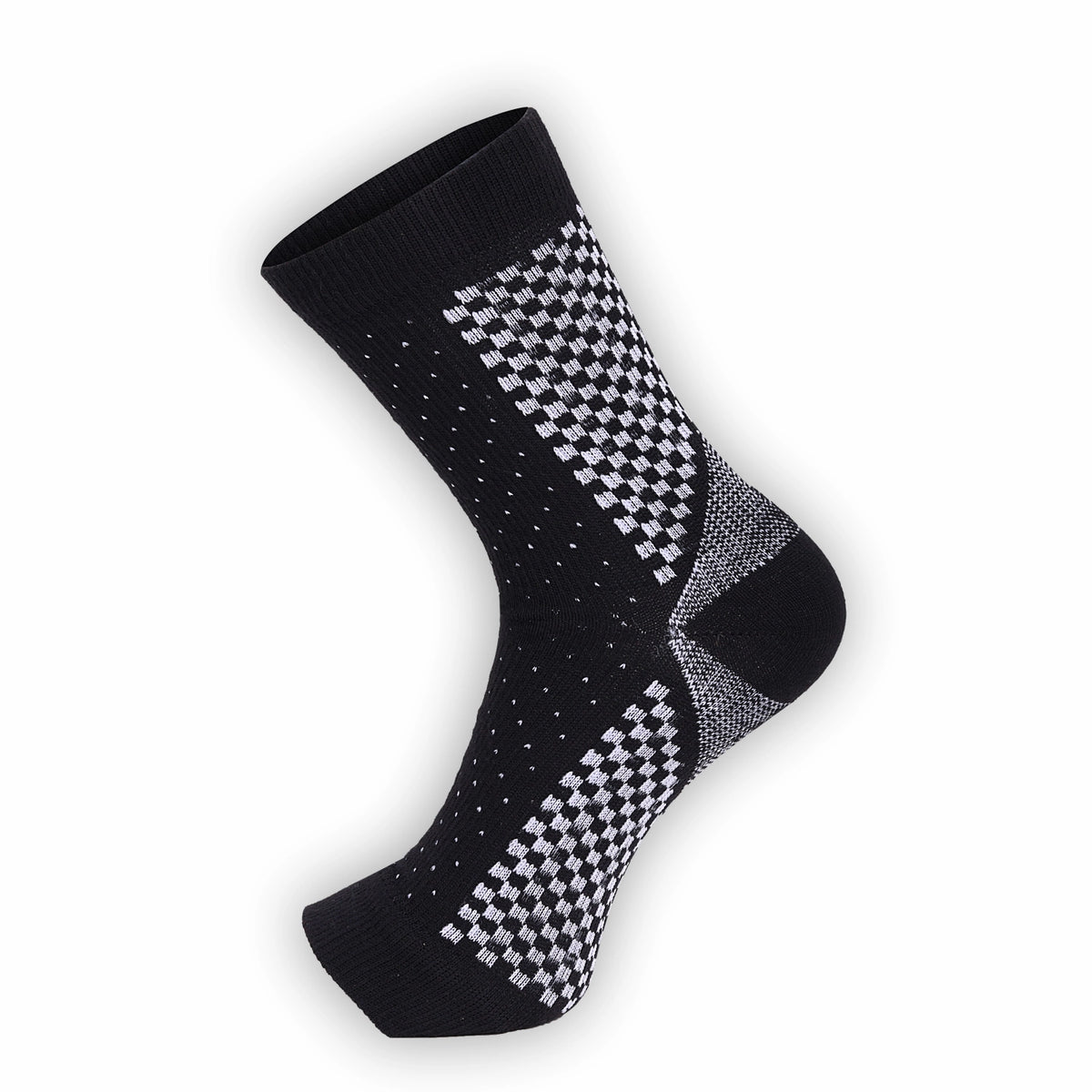 Black Neuropathy Socks – Compression Ankle Support for Foot Pain