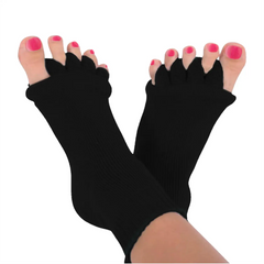 Black Foot Alignment Socks