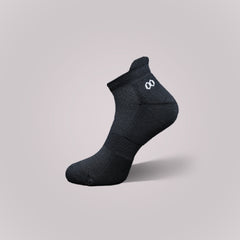 Vilasya Bamboo Ankle Socks for Men - 3 Pairs (Black / Blue / Dark Grey)