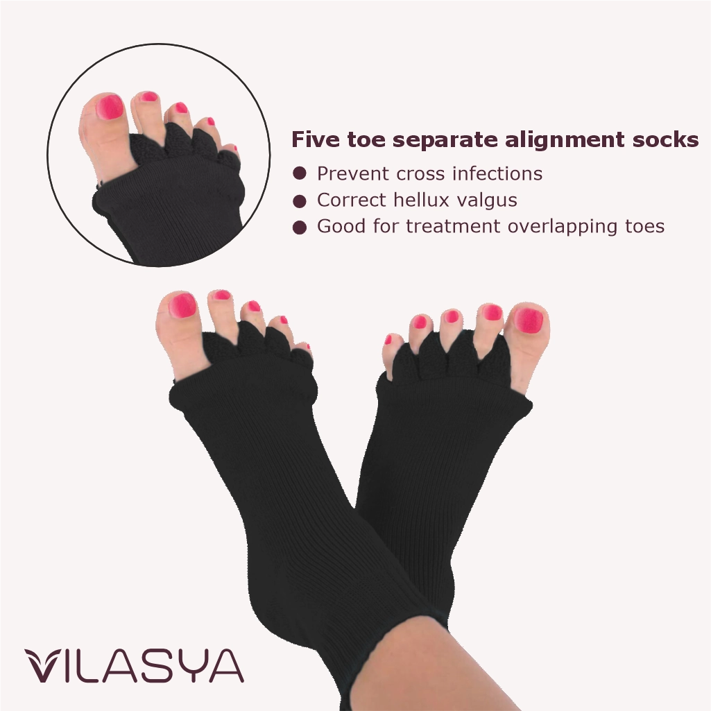 Dark Grey Foot Alignment Socks