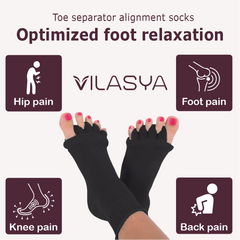 Dark Grey Foot Alignment Socks