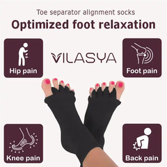 Dark Grey Foot Alignment Socks