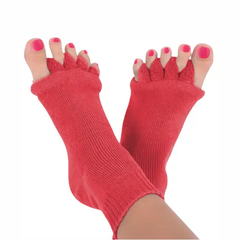 Maroon Foot Alignment Socks