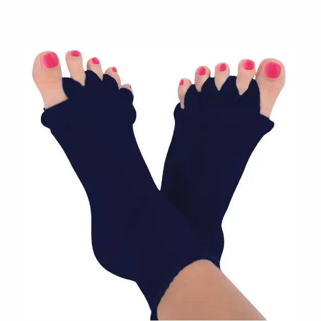 Navy Blue Foot Alignment Socks