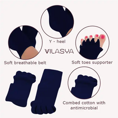 Navy Blue Foot Alignment Socks