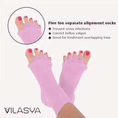 Baby Pink Foot Alignment Socks