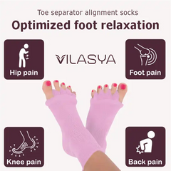 Baby Pink Foot Alignment Socks