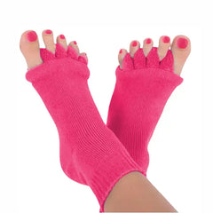 Pink Foot Alignment Socks